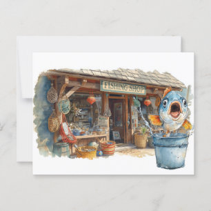 Gevist winkel briefkaart
