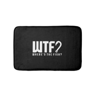 Gevist - WTF waar is de vis Badmat