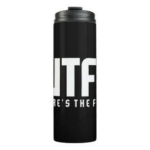 Gevist - WTF waar is de vis Thermosbeker