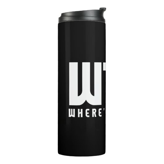 Gevist - WTF waar is de vis Thermosbeker (Gedraaid links)