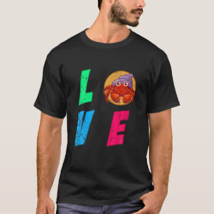 Gevist Zeeen dieren creëren viskrabben T-shirt