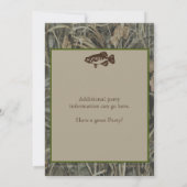 Geviste 16e verjaardag met Camo Kaart (Achterkant)