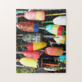 Geviste boeien- Maine Legpuzzel (Verticaal)