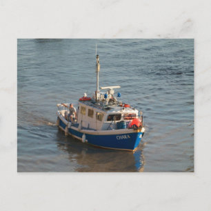 Geviste boot, Cardiff Bay Briefkaart