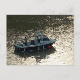 Geviste boot, Cardiff Bay Briefkaart