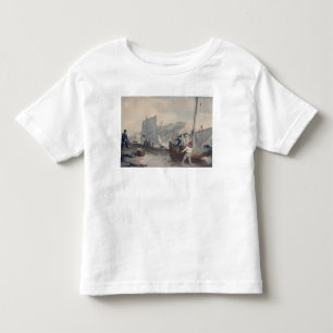 Geviste boten lossen kinder shirts