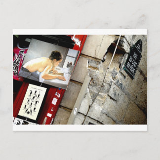 Geviste Cat Street - Parijs Briefkaart