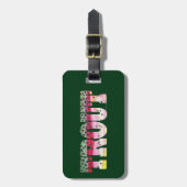 Geviste forel bagagelabel (Voorkant verticaal)