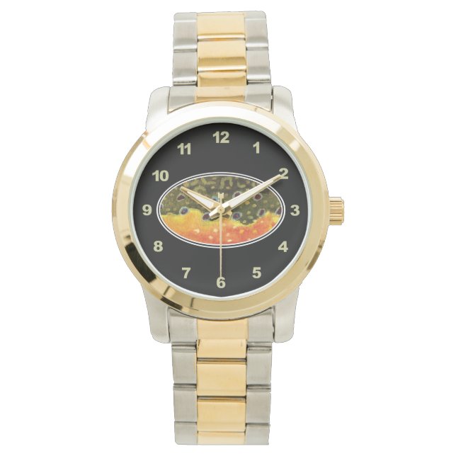 Geviste forel horloge (Voorkant)