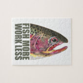 Geviste forel legpuzzel (Horizontaal)