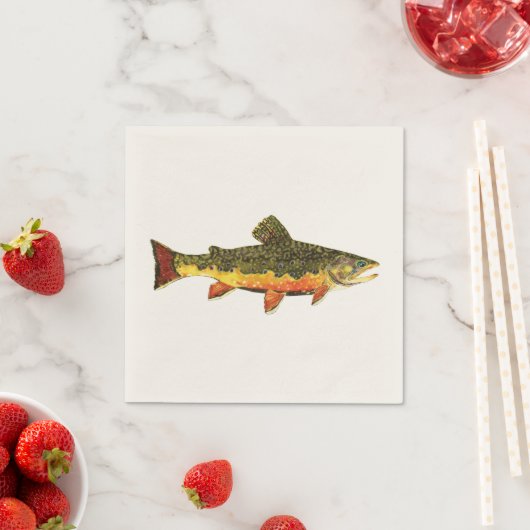 Geviste forel servetten (Insitu)