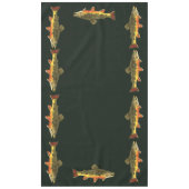 Geviste forel tafelkleed (Voorkant)