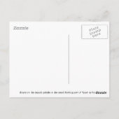 Geviste haven van Yport in Frankrijk Briefkaart (Achterkant)