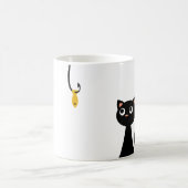 Geviste kat koffiemok (Center)