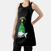 Geviste kerst schort (Insitu)