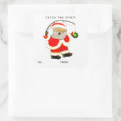 Geviste kerstfeestdag cadeautjes Labels (Tas)