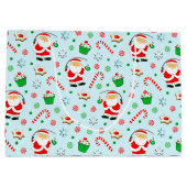 Geviste kerstfeestdag grote cadeautas (Achterkant)