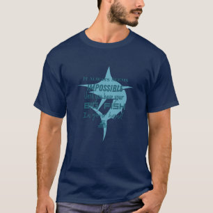 Geviste Motivatie  Marlin vis  Het is altijd T-shirt