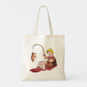 Geviste onderneming tote bag (Achterkant)