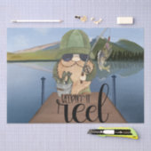 Geviste ontkoppeling van de koepel "Keepin" IT Ree Tissuepapier (Craft)