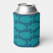 Geviste overlagen blikjeskoeler (Blikje Achterkant)