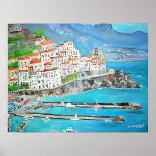 Geviste stad Atrani - Poster