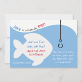 Geviste uitnodiging van de met Birthday Partij (Voorkant)