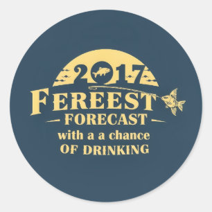 Geviste verslaving: omarm de strijd! ronde sticker