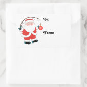 Geviste Vissenfeestdag Gift Labels (Tas)