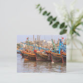 Geviste vloot briefkaart (Staand voorkant)