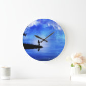 Geviste WALL CLOCK Grote Klok (Huis)