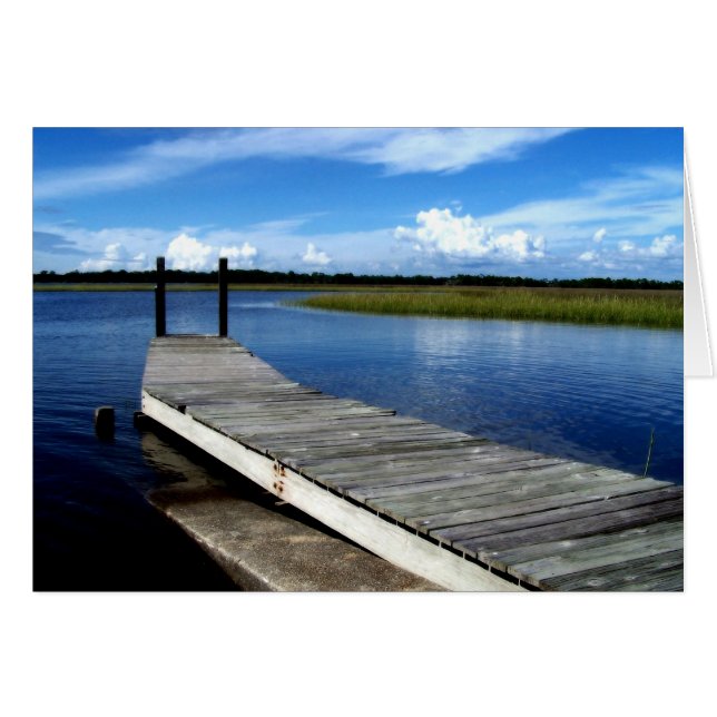 Geviste Wenskaarten voor dock (Voorkant Horizontaal)