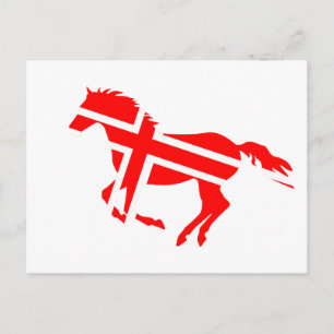 Gevlagde Paard Briefkaart
