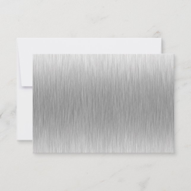 Gevlekt aluminium roestvrij staal (Voorkant)