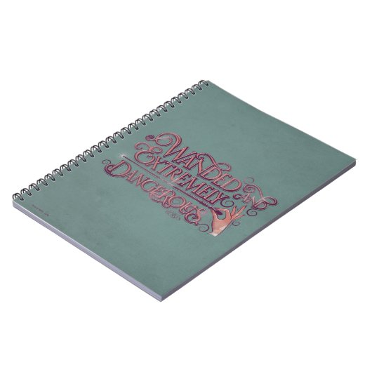 Gevlekt en zeer gevaarlijk grafisch apparaat - Roz Notitieboek (Linkerzijde)