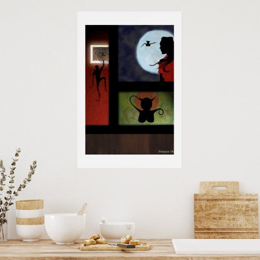 Gevlekt Poster (Keuken)