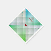 gevlekt servet (Hoek)