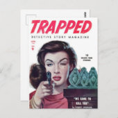 Gevlekte 1 briefkaart (Voorkant / Achterkant)