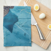 Gevlekte adelaar Stingray - Ocean Theedoek (Quarter Fold)