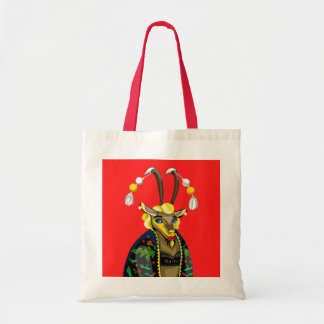 Gevlekte bospatrijs tote bag