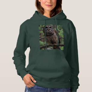 Gevlekte bosuil hoodie