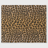 Gevlekte cheeta dierdruk  cadeaupapier (Vlak)