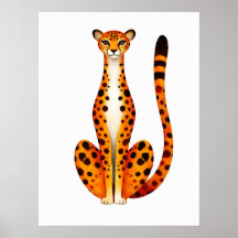Gevlekte cheeta-portret