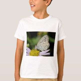 Gevlekte Crèmekleurige Vlinder T-shirt
