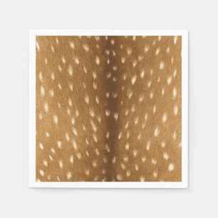 Gevlekte herten bont Fawn Print Servet