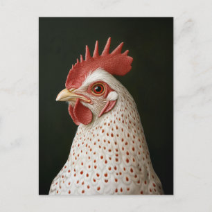 Gevlekte Kip Portret Briefkaart