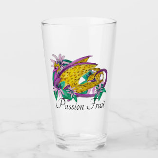 Gevlekte passievrucht draak glas