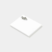 Gevlekte Piranha Post-it® Notes (Schuin)