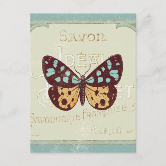  gevlekte vlinder briefkaart (Voorkant)
