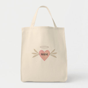 Gevleugeld Roze Hart Tote Bag